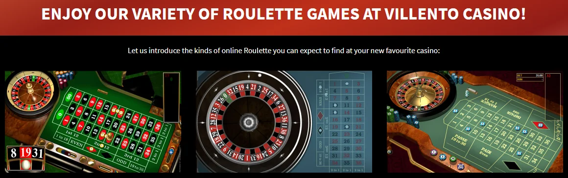 Villento Casino roulette